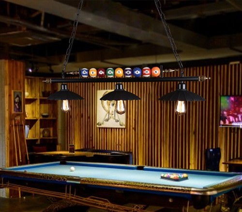 pool table ceiling lights